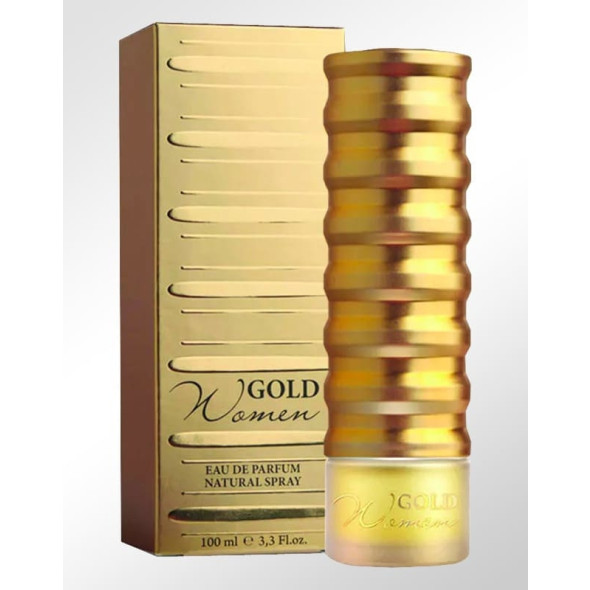 Perfume New Brand Gold Women Feminino 100 ml