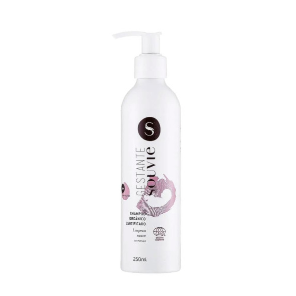 Shampoo Vegano Orgânico Souvie para Gestante 250ml