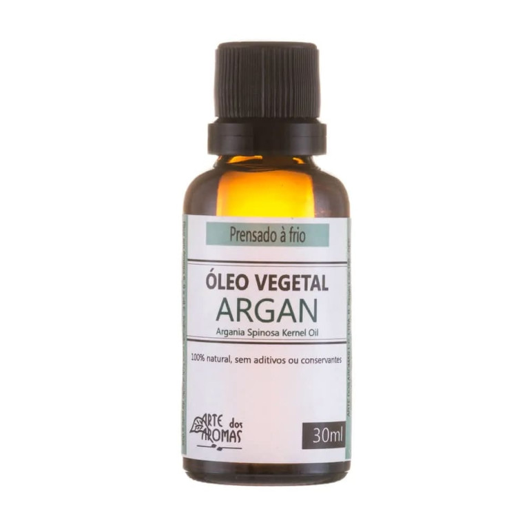 Óleo Vegetal Vegano Natural Arte dos Aromas Argan 30ml