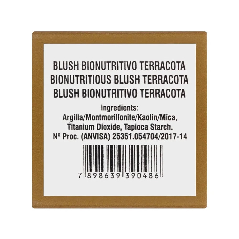 Blush Facial Natural Bioart  Bionutritivo 4g Terracota