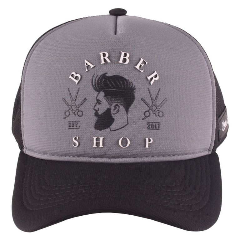 Boné Aba Curva Snapback Truker Classic Hats Barber Shop