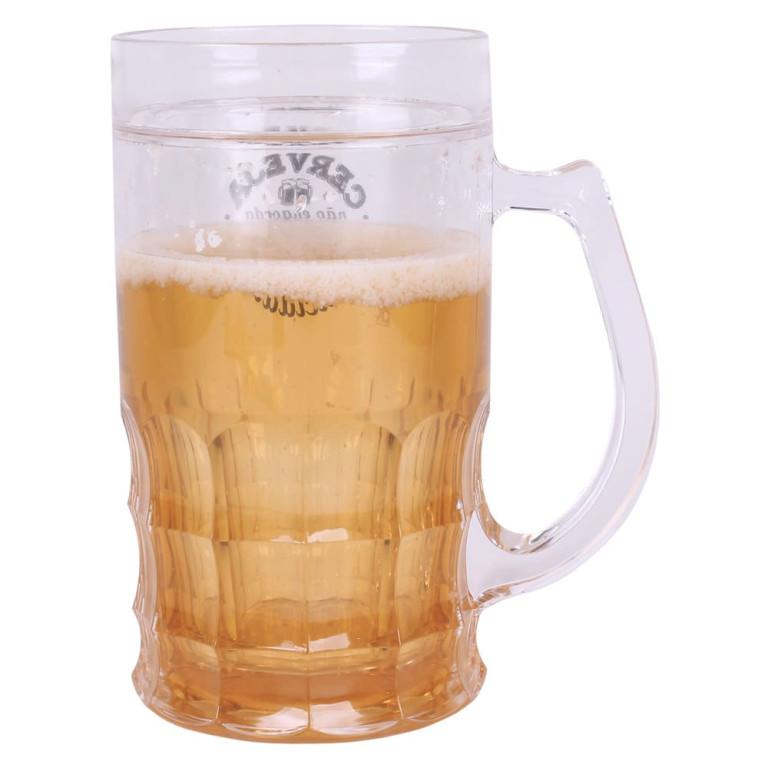 Caneca Congelante Cerveja Não Engorda 400 ml
