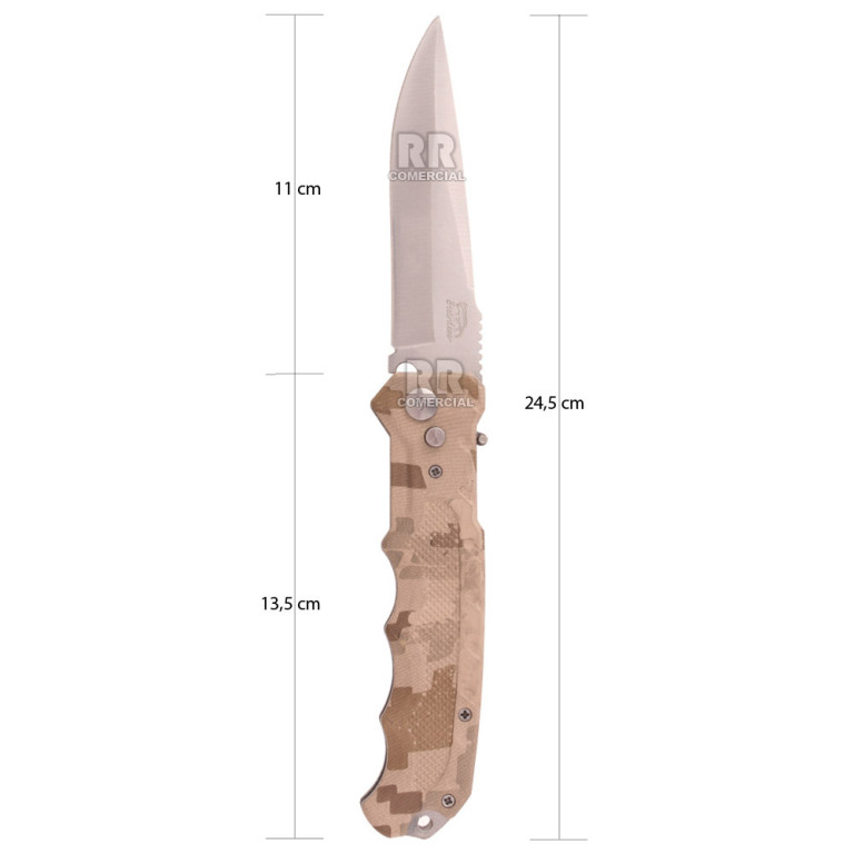 Canivete Tático Militar A863