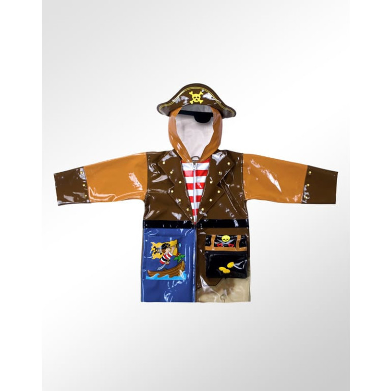 Capa de Chuva Infantil Kidorable Pirata