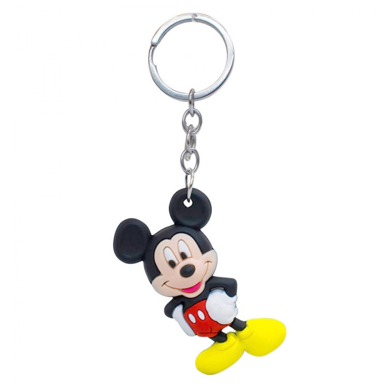 Chaveiro Infantil de Silicone Mickey