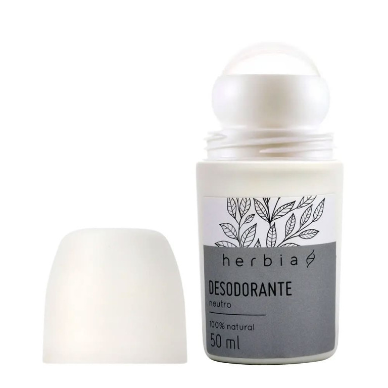 Desodorante Roll-on Vegano Natural Herbia Neutro 50ml