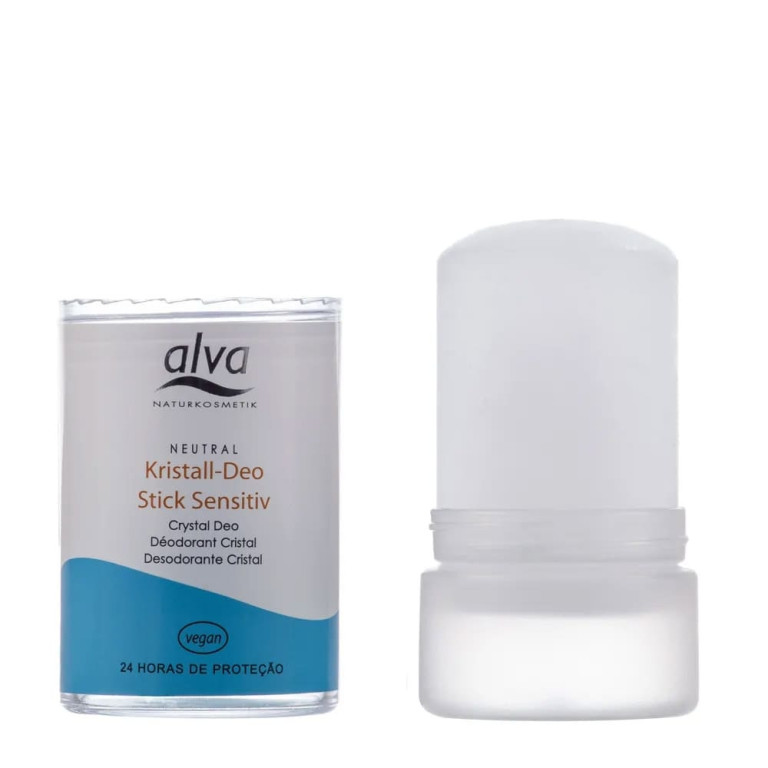 Desodorante Vegano Alva Stick Kristall Sensitive 120g