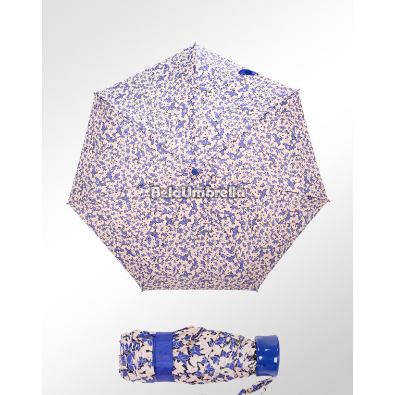 Guarda Chuva Sombrinha Ezpeleta Importada Alta Qualidade Mini Floral Azul