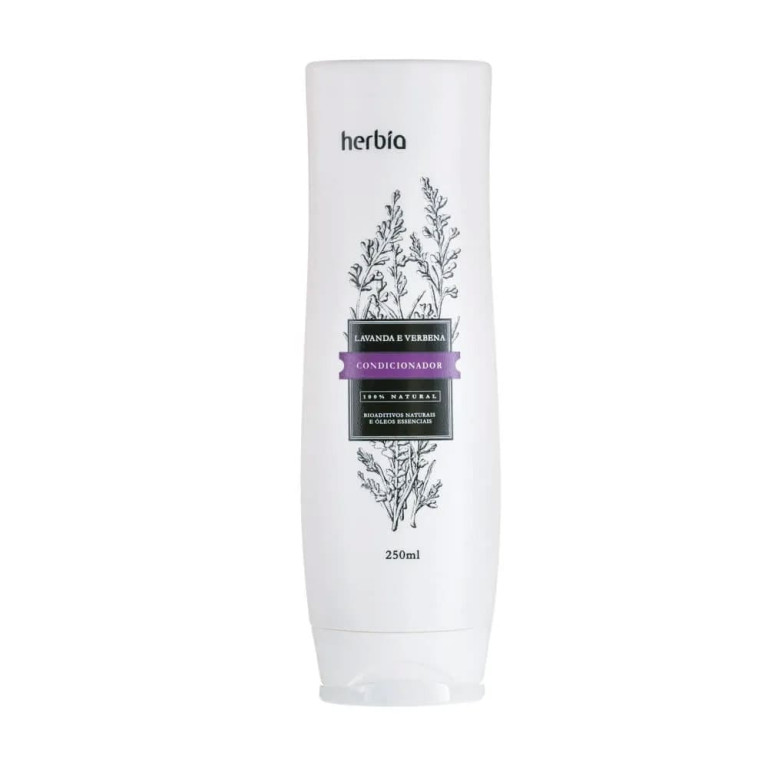 Kit Shampoo + Condicionador Natural Herbia Lavanda e Verbena