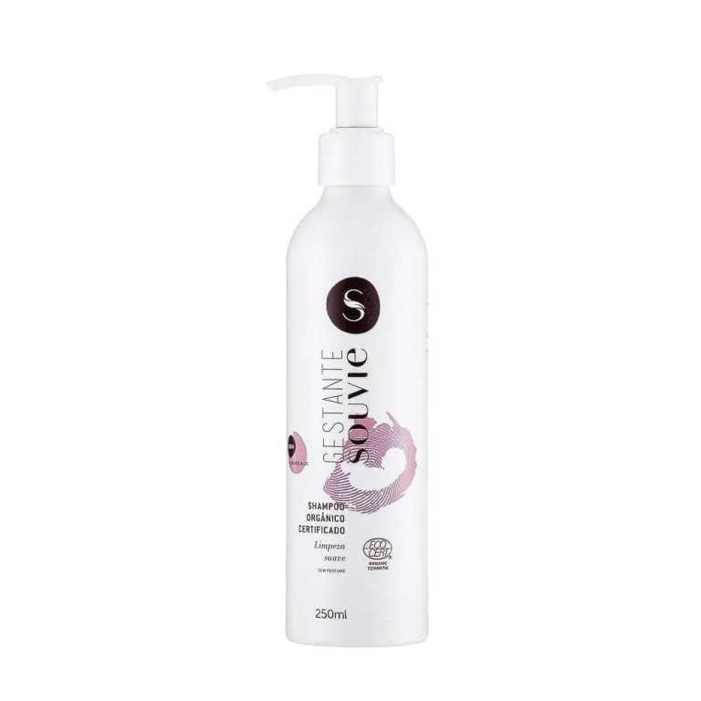 Kit Shampoo + Condicionador Orgânico Souvie para Gestante
