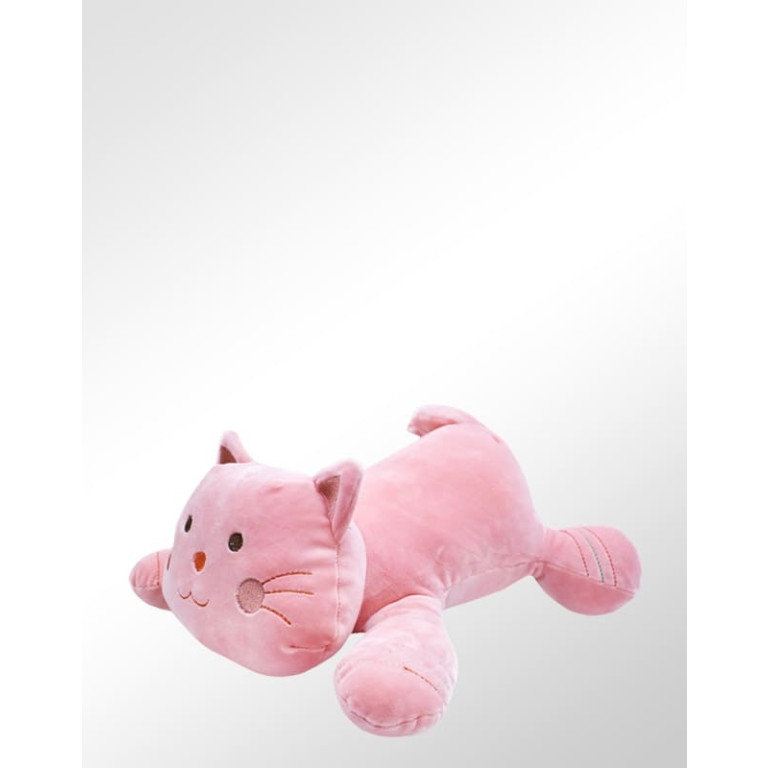 Pelúcia Gatinha rosa Fofy Toys 15 cm