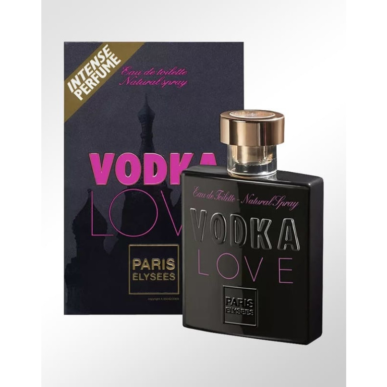 Perfume Vodka Paris Elysees Love Feminino 100 ml