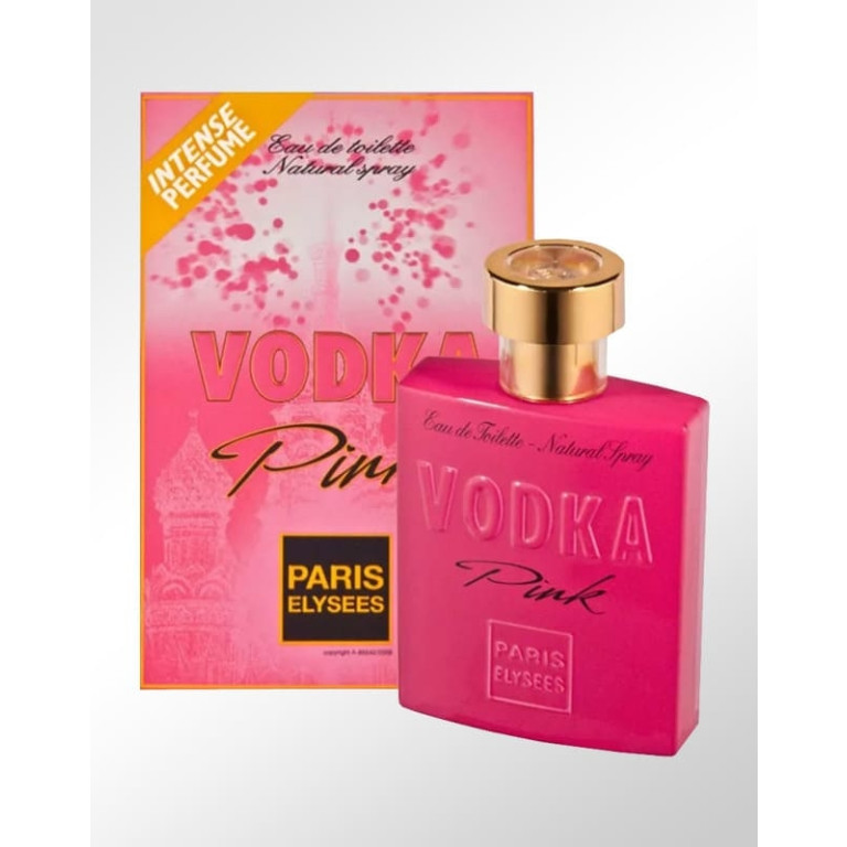 Perfume Vodka Paris Elysees Pink Feminino 100 ml