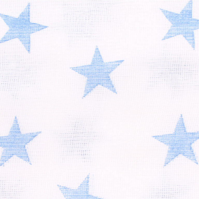 Toalha Fralda Bebê 3 Unidades 1,20m x 70 cm Cremer Estrelas Azul