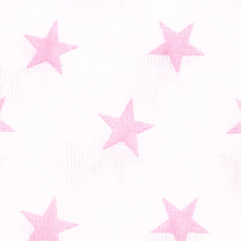 Toalha Fralda Bebê 3 Unidades 1,20m x 70 cm Cremer Estrelas Pink