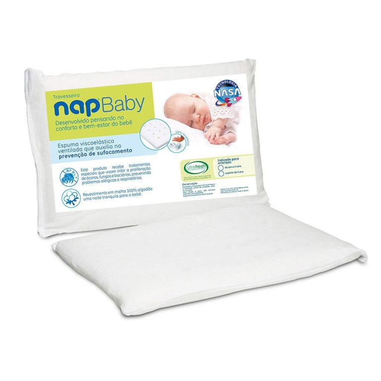 Travesseiro Nasa Nap Baby Zero a 1 ano