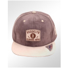 Boné Snapback Aba Reta Classic Hats Brooklyn Classic Hats Camurça 2
