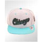 Boné Snapback Aba Reta Classic Hats Chicago City 2