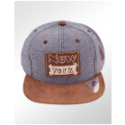 Boné Snapback Aba Reta Classic Hats New York 2