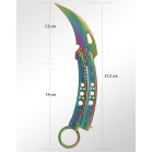 Canivete Karambit Butterfly Color BL911 2