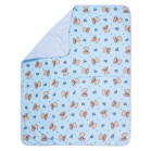 Cobertor Bebê Colibri Sweet Azul 88 cm x 1,08 m 2