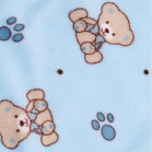 Cobertor Bebê Colibri Sweet Azul 88 cm x 1,08 m 3