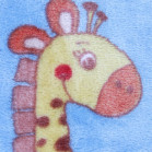 Cobertor Bebê Jolitex Girafinhas 90 cm x 1,10 m 3