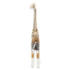 Estatueta Girafa Branca em Resina 28 cm 3